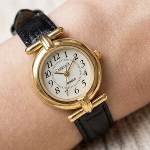 Carriage by Timex Indiglo Women’s Gold Tone Watch
